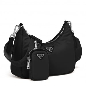 Prada Re-Edition 2005 Shoulder Bag In Black Re-Nylon