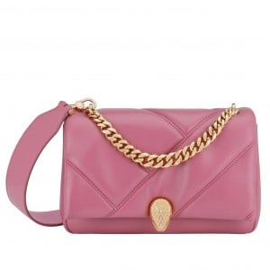 Bvlgari Serpenti Cabochon Small Bag In Pink Leather