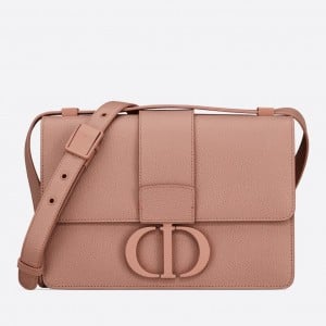 Dior 30 Montaigne Medium Bag In Poudre Ultramatte Grained Calfskin