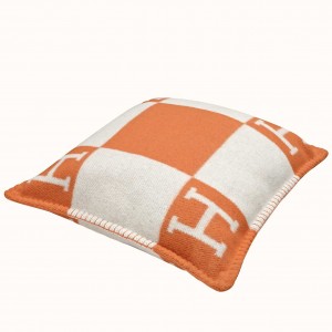 Hermes Orange Small Avalon Pillow Cover