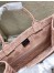 Dior Medium Book Tote Bag In Pink Cannage Embroidered Canvas