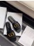 Dior 30 Montaigne Slides In Black Calfskin