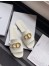 Dior 30 Montaigne Slides In White Calfskin