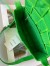 Bottega Veneta Cassette Bag In Parakeet Wrinkled Intreccio Calfskin