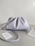 Bottega Veneta Mini Pouch with Strap in Mirth Washed Calfskin