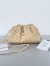 Bottega Veneta Mini Pouch with Strap in Porridge Intrecciato Lambskin