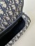 Dior Bobby East-West Bag In Blue Dior Oblique Jacquard