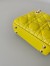 Dior Lady Dior Micro Bag In Yellow Cannage Lambskin