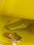 Dior Lady Dior Micro Bag In Yellow Cannage Lambskin
