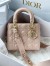 Dior Small Lady Dior My ABCDior Bag in Powder Pink Lambskin