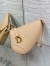 Dior Saddle Rodeo Pouch in Biscuit Goatskin
