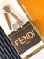 Fendi Sunshine Large Tote Bag in Brown FF Jacquard Fabric