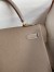 Hermes Kelly Sellier 28 Handmade Bag In Taupe Epsom Calfskin