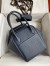 Hermes Lindy 30 Handmade Bag In Blue Nuit Clemence Leather
