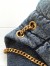Saint Laurent Puffer Small Chain Bag In Quilted Vintage Denim