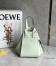 Loewe Compact Hammock Bag in Light Celadon Grained Calfskin