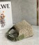 Loewe Cubi Small Bag In Green Anagram Jacquard