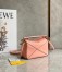 Loewe Puzzle Mini Bag In Blossom Calfskin