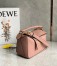 Loewe Puzzle Small Bag In Dark Blush Grained Calfskin