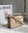 Loewe Puzzle Small Bag In Sandy Grained Calfskin