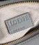 Loewe Puzzle Small Bag In Multicolour Grey Calfskin