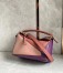 Loewe Puzzle Small Bag In Multicolour Purple Calfskin