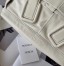 Bottega Veneta Arco Mini Bag In White Intrecciato Leather