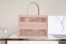 Dior Large Book Tote Bag In Beige Mesh Embroidery