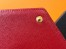 Saint Laurent Cassandre Large Flap Wallet in Red Matelasse Leather