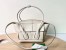 Bottega Veneta Arco Mini Bag In White Intrecciato Calfskin