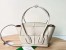 Bottega Veneta Arco Mini Bag In White Intrecciato Calfskin