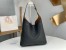 Chloe Marcie Hobo Bag in Black Grained Leather
