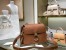 Chloe Small Tess Day Bag In Caramel Grained Leather