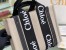Chloe Small Woody Tote Bag in Canvas with Black Leather Strips 