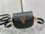Dior Bobby Small Bag In Black Grained Calfskin