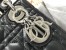 Dior Lady Dior Mini Bag with Chain in Noir Cannage Lambskin