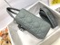 Dior Small Lady Dior My ABCDior Bag In Grey Ultramatte Calfskin