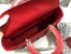 Dior Lady Dior Large Bag In Red Cannage Lambskin