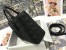Dior Lady Dior Large Bag In Black Ultramatte Cannage Calfskin