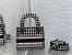 Dior Lady D-Lite Mini Bag In Black and White Houndstooth Embroidery