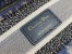 Dior Lady D-Lite Medium Bag In Blue Brocart Denim-Effect Embroidery