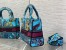 Dior Lady D-Lite Medium Bag In Multicolor Toile de Jouy Voyage Embroidery