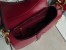 Dior Saddle Bag In Red Smooth Calfskin