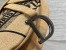 Dior Saddle Bag In Beige Jute Canvas with Dior Union Motif
