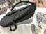 Dior Saddle Bag In Black Ultramatte Calfskin