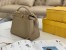 Fendi Peekaboo Mini Bag In Dove Grey Nappa Leather