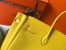 Hermes Birkin 35 Bag in Yellow Clemence Leather with GHW