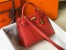 Hermes Kelly 25cm Sellier Bag in Red Epsom Calfskin GHW