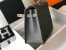 Hermes Kelly 28cm Sellier Bag in Ardoise Epsom Calfskin GHW