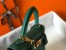 Hermes Kelly 28cm Sellier Bag in Malachite Epsom Calfskin GHW